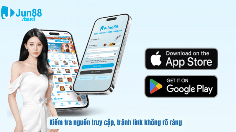 Kiểm tra nguồn truy cập, tránh link không rõ ràng